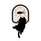 thumbnail image 3 of Reloj de Pared Gato Macarena 30cmx15cm Silencioso Decorativo, 3 of 7