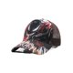 thumbnail image 1 of 1 Uds. Sombrero de red de piloto ajustable con ala curvada, gorra de juego de rol Venom de la Alianza de los Vengadores, sombrero de sol con protección solar de anime de dibujos animados Rojo Verde, 1 of 5
