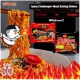 thumbnail image 2 of Samyang Top Two Spicy Chicken Hot Ramen Noodle Buldak Variety 10 Pack (5 Each:Hek Nuclear,Original), 2 of 5