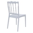 thumbnail image 2 of Compamia Napoleon Patio Dining Chair in Silver, 2 of 8