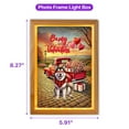 thumbnail image 5 of Be My Valentine's Alaskan Malamute Truck Full of Love Flower Balloon Acrylic Plaque with Wood Photo Frame Box Alaska Mal Dog Lovers Gifts Light Box - 02029, 5 of 5