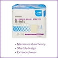 thumbnail image 3 of McKesson Incontinence Brief - Disposable, Overnight Absorbency, L/XL, 14 Count, 4 Packs, 56 Total, 3 of 12