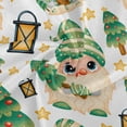 thumbnail image 2 of Coolnut Cute Cartoon Christmas Gnomes Round Tablecloth 60In,Waterproof Round Table Cloths with Umbrella Hole and Zipper,Party Patio Table Covers for Outdoor Backyard /BBQ/Picnic, 2 of 7