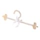 thumbnail image 5 of Percha elegante para ropa, vestido, pantalones, percha para mujer, vestido de novia, boda Percha Clips Blanca, 5 of 9