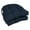Navy, variant on Blazing Needles Solid Twill U-Shaped Tufted Chair Cushions (Set of 2), 16", Grape