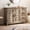 Light Brown, variant on Caffoz 43 Inch Farmhouse Sideboard Buffet Cabinet with Drawers and Shelves Light Gray