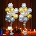 thumbnail image 1 of MesaSe Kit de Support de Ballon avec Lumières Support de Ballon Décoration Support de Ballon en Latex Réutilisable Support de Table pour Ballon Support de Colonne de Ballon Durable Kit de Support de Ballon, 1 of 9