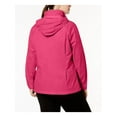 thumbnail image 2 of COLUMBIA $75 Womens New Pink Zippered Rain Coat Casual Jacket 1X Plus B+B, 2 of 2