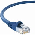 thumbnail image 1 of Instalador de cables Cat6 Booted UTP [azul], 0,9 m, paquete de 10, 1 of 6