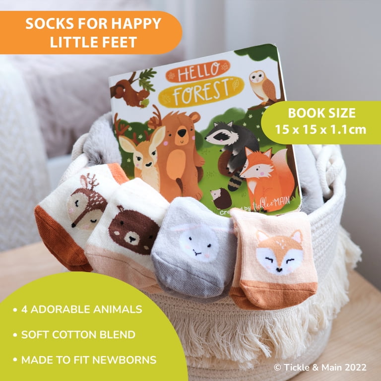 Tickle & Main Forest Friends 5-Piece Gift Set for Infants 0-12