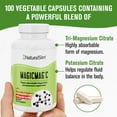 thumbnail image 5 of NaturalSlim MagicMag®C - Anti Stress Magnesium Citrate Capsules w/ Potassium, 100 Ct, 5 of 9