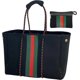 thumbnail image 1 of Multifunctional Beach Bag Fashion Gym Bag Large Pool Bag Shoulder Bag Beach Tote Bag with Small Wallet, 1 of 5