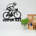 thumbnail image 5 of Handmadetneonsign Cycling Bike Metal Wall Art, Biker Metal Sign Wall Decor, Bicycle Metal Wall Decor, 5 of 5