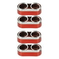 thumbnail image 6 of WORGEOUS 4 pcs  Car Drink Holder Double Hole Beverage Holder Auto Drink Bottle Cup Holder, 6 of 8