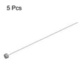 thumbnail image 3 of 5Pack Straight Ejector Pins, 0.7mm (0.028") Dia. SKD61 Round Tip Punch 100mm (4") Long, 3 of 5