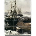 thumbnail image 1 of Ceramic Tile Mural-James Whistler Ships Kitchen Tile Mural 4. 36" w x 48" h using (12) 12 x 12 ceramic tiles, 1 of 3