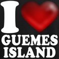 thumbnail image 3 of CafePress - I Heart Guemes Island Pajamas - Women's Short Sleeve Print T-Shirt and Pants Dark Cotton Pajama Set, 3 of 7
