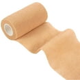 thumbnail image 6 of 6 Self Bandage Wrap Tape 4 Inch X 5 Yards for Knee Support Athletic Sports Injury Recovery Tan Elastic Grade, 6 of 7