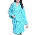 thumbnail image 1 of Angelina Premium Micro-Fleece Bathrobes (1-Pack), 1 of 3