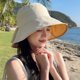 thumbnail image 1 of Bucket Hat Sun Hat Outdoor Fashion Versátil Sombrero para exteriores, para actividades al aire libre, sombrero de verano, protección solar, para viajes, ajustable, resistente, material, 1 of 8