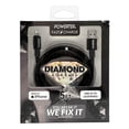 thumbnail image 6 of Liquipel Powertek iPad & iPhone Charger Cable, Fast Charging 6ft MFI Certified Lightning to USB Cord, Diamond Shine Black, 6 of 7