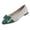 Green, variant on Jamicy Ballet Flats Shoes for Women: Dressy Pointed Toe Bow Flats Comfortable Slip On Work Business Casual Closed Toe Flat Soft Sole