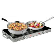 MegaChef Portable Electric 2 Burner Cooktop (936111970M)