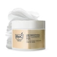 thumbnail image 2 of (3 pack) RoC Resurfacing Disks, Hypoallergenic Exfoliating Makeup Remover Pads Oil-Free Daily Cleanser, 28 Ct, 2 of 10