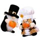 thumbnail image 2 of 2 uds., juguete de peluche con temática del Día de Acción de Gracias, Gnomo de escritorio, adorable juguete enano de peluche, muñeco decorativo para el hogar, 2 of 5