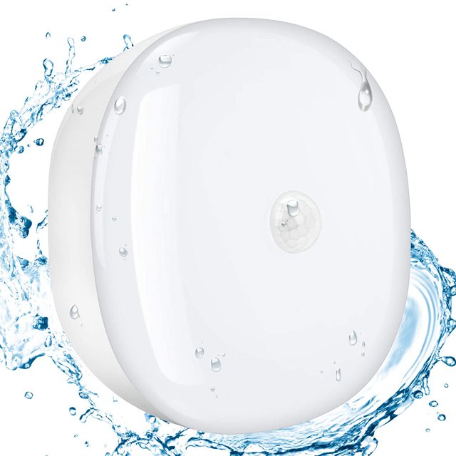Plafón LED con detección de movimiento de luz, 300 lúmenes 5W para interior y exterior, los armarios, los guardias, las escaleras, el garaje, el sótano, la ducha esquí esquí Gafas de esquí
