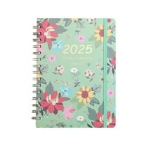 ufehgfjh 2024 Personalized Weekly And Monthly Planner Flower Schedule English Diary On-trend Low Spend