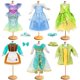 thumbnail image 2 of Ropa y accesorios para muñecas WONDOLL, 18 pulgadas, 6 piezas, princesa, 2 of 7