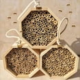 thumbnail image 3 of CIYISON Medium Size 15cm for Garden Lovers Decorative Wooden Hotels for Bee, 3 of 11
