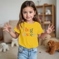 thumbnail image 7 of XEGLSBU Shirts for Girls Trendy Cute Summer Short Sleeve Top for Big SisterCute Sailor Collar Shirt Shirt 1 13 Years Old Yellow Size 4-5 Years, 7 of 7