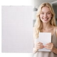 thumbnail image 2 of CoreLiving Graph Paper Journal, Transparent Hardcover Grid Notebook with Thick 100 GSM Paper for Professional Math and Engineering Drafting Designs, 80 Pages, 5 Pack, 2 of 6