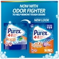 thumbnail image 4 of Purex Oxi Power + Odor Fighter Laundry Detergent Pacs, 56 ct, 4 of 13