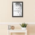 thumbnail image 3 of ArtToFrames 15x23 inch Black Velvet with Silver Wide Picture Frame, Black MDF Poster Frame (4693), 3 of 7