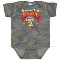 thumbnail image 3 of Inktastic Level 1 Complete, on to Level 2 2nd Birthday Level Up Boys or Girls Baby Bodysuit, 3 of 5