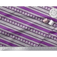 thumbnail image 2 of Soimoi Poly Georgette Tissu Imprimé Ethnique par Cour 52 Pouces de Large, 2 of 2