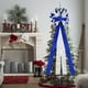 thumbnail image 4 of ¡No Te Lo Pierdas!, 1.4 mariposas Árbol de Navidad con decoración de lazo de dos colores Lugar de celebración Pajarita de alta calidad Akmoler, 4 of 8