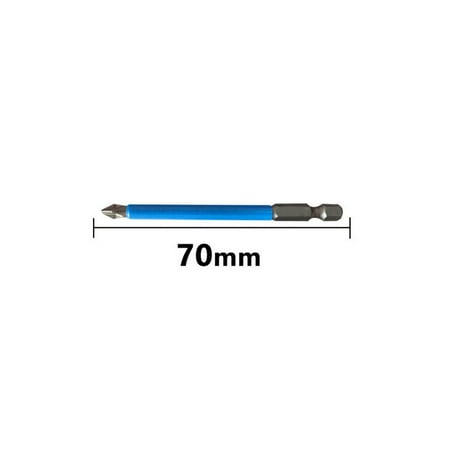 

Fule Magnetic Electric Drill Non-Slip Screwdriver Bit Head PH2 Cross Hand Tool