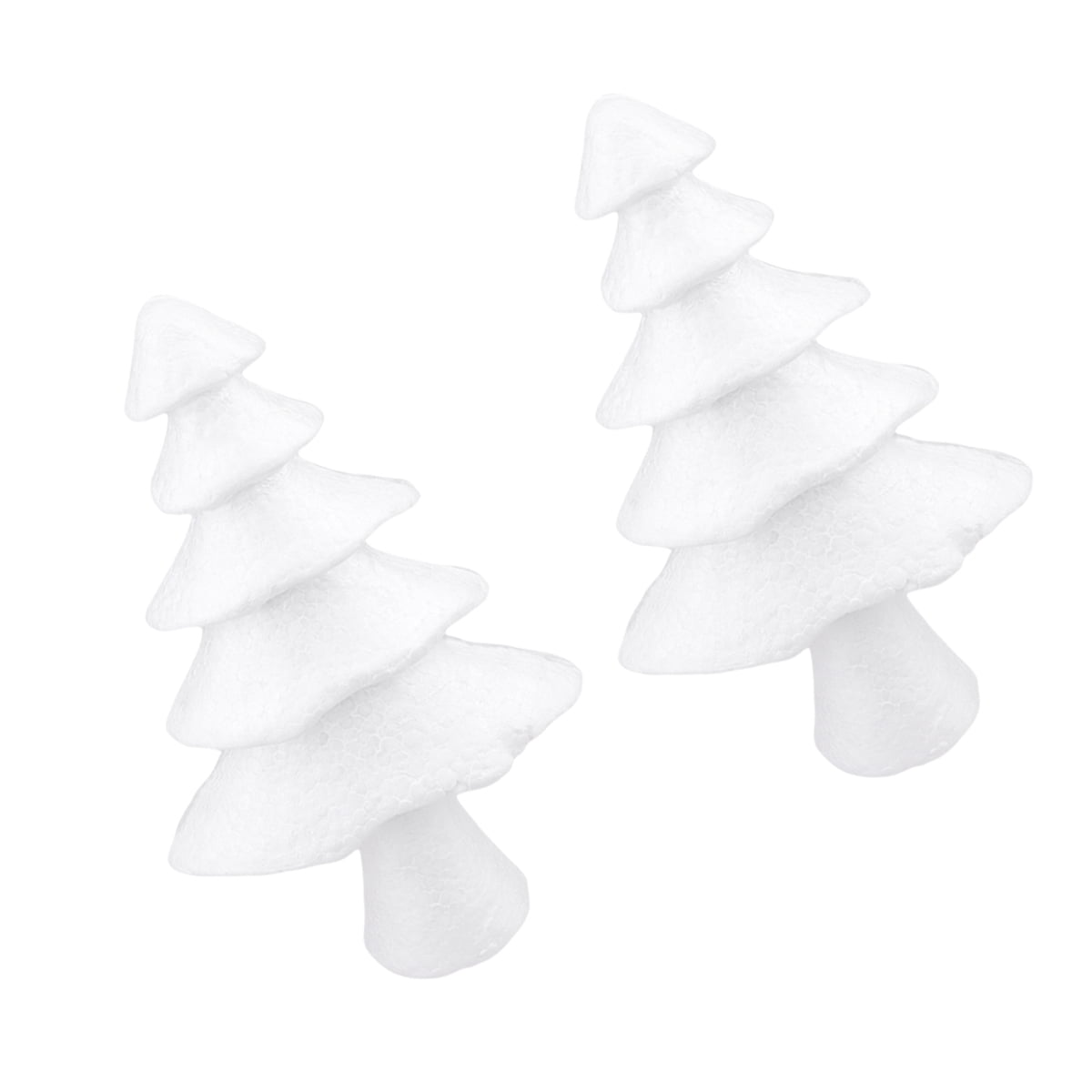 Christmas Craft Balls Polystyrene White Tree Cone Model Decoration Shapes  Diy Crafts 