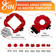 thumbnail image 2 of Router Templates and Jigs for Woodworking,Guides and Edge Guide for Precision Routing,Router Tool, 2 of 7