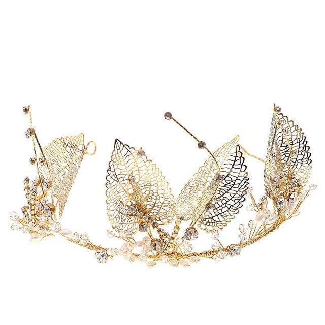 Tocados hechos a mano Vevor para fiesta de cumpleaños accesorios corona europea americana oro plata