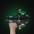 thumbnail image 2 of Zapatillas de tiburón navideñas Zapatillas de baño de ducha antideslizantes Sandalias suaves deslizantes de verano para niñas y niños Nuevas zapatillas de tiburón con luz nocturna, 2 of 4