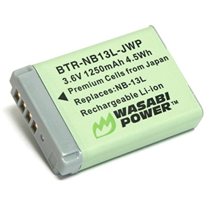 Wasabi Power Battery for Canon NB-13L - Walmart.com - Walmart.com