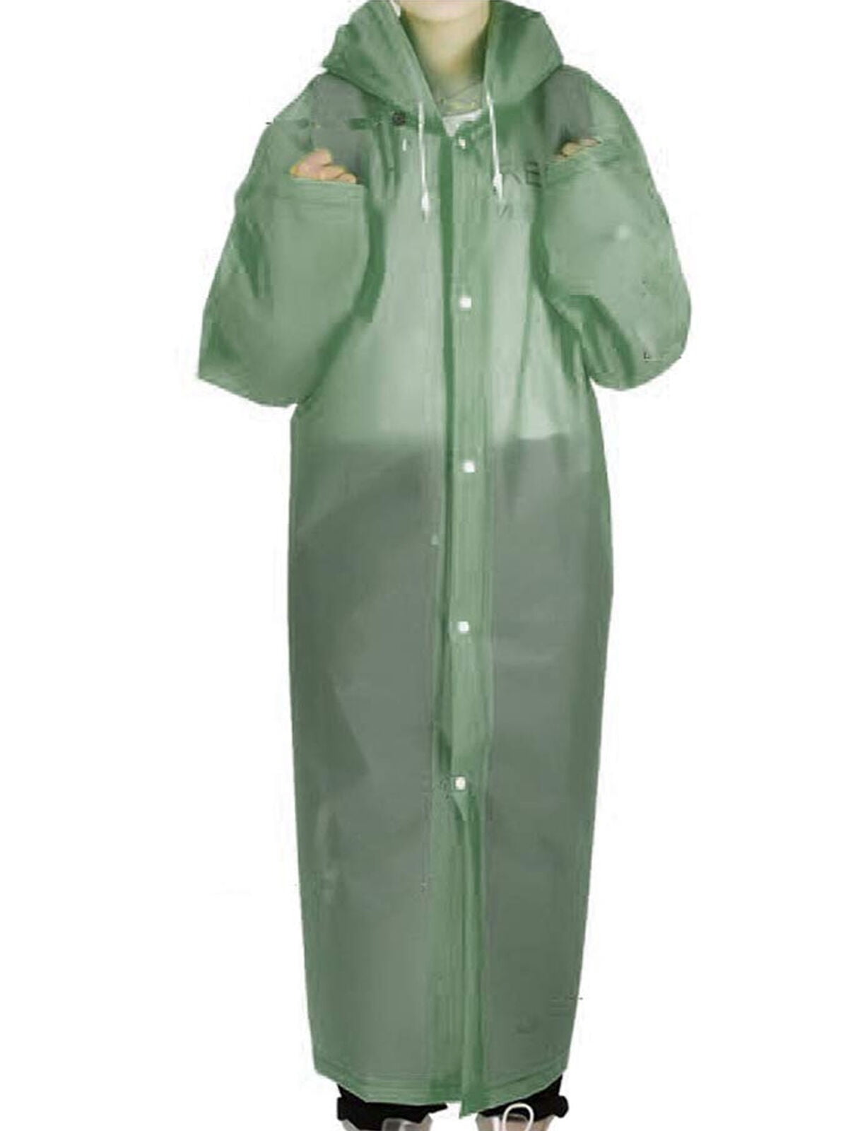 Lightweight Ladies Rain Jacket Coat Kagoul Hooded Pac A Way Showerproof Mac Hood