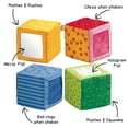 thumbnail image 2 of HABA Soft Blocks for Babies 6-12 Months, Happy Quartett Baby Sensory Toy, 2 of 4