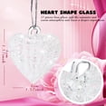 thumbnail image 3 of Adornos de cristal en forma de corazón BBTO para árbol de San Valentín, 21 unidades, 3 of 7