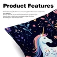 thumbnail image 2 of Starry Unicorn Exclusive Inserts Set of 2 with Unique Patterns - 16x16, 18x18, 20x20 Inches for Pillow Covers and Decorative Pillows for Home, Office, and Events, 2 of 6